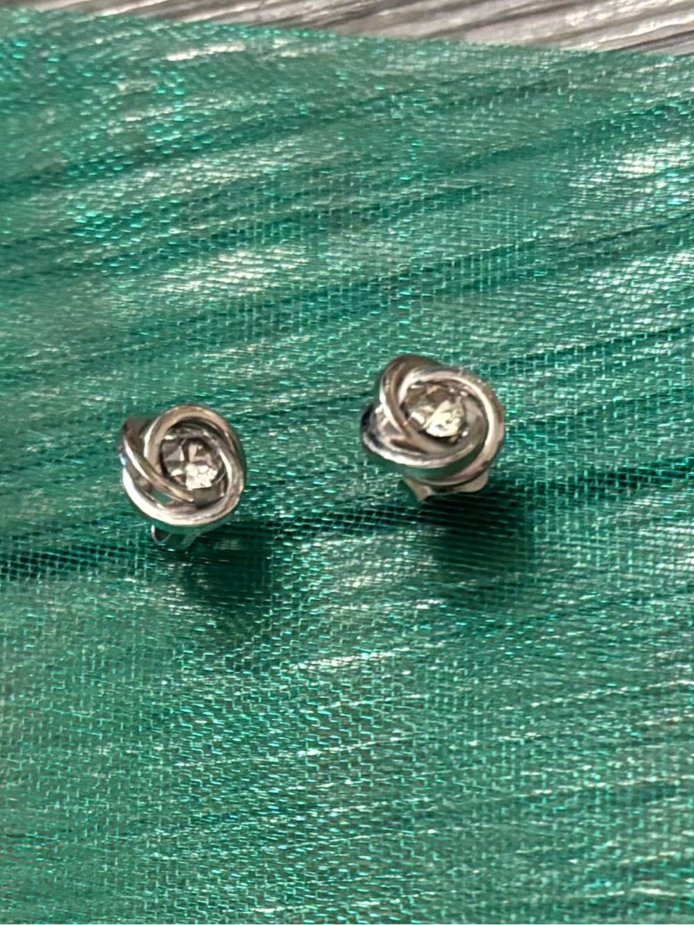 Gold earrings